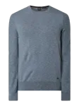 BOSS Casualwear Sweter z bawełny z raglanowymi rękawami model ‘Kamyoda’