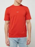 BOSS Casualwear T-shirt z gumowym nadrukiem z logo