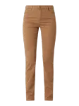 Brax Spodnie o kroju slim fit z mieszanki lyocellu model ‘Mary’