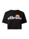 Ellesse T-shirt o krótkim kroju z nadrukiem z logo