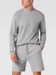 HUGO Bluzka z długim rękawem o kroju regular fit z bawełny model ‘Dorrison’