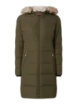 Lauren Ralph Lauren Płaszcz puchowy z odpinanym sztucznym futrem