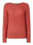 Only Sweter z przędzy tasiemkowej model ‘Geena’