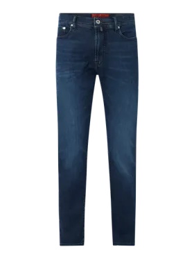 Pierre Cardin Jeansy dopasowane z dodatkiem streczu model ‘Lyon’