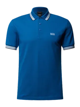 BOSS Athleisurewear Koszulka polo z detalami w kontrastowym kolorze model 'Paddy'