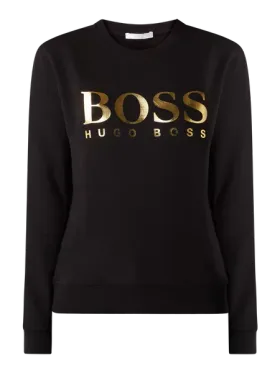 BOSS Casualwear Bluza z nadrukiem z logo model ‘Elaboss’