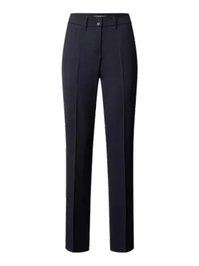 Brax Spodnie materiałowe o kroju feminin fit w kant model ‘Celine’