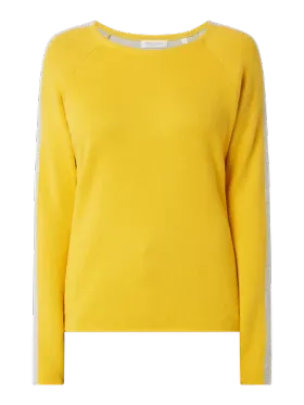 Christian Berg Women Sweter z paskami w kontrastowym kolorze