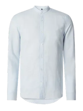 MCNEAL Koszula lniana o kroju slim fit model ‘Richeard’