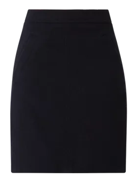 Christian Berg Women Spódnica mini z mieszanki wełny