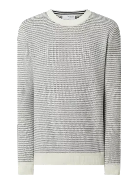 Selected Homme Sweter z bawełny ekologicznej model ‘Wesley’