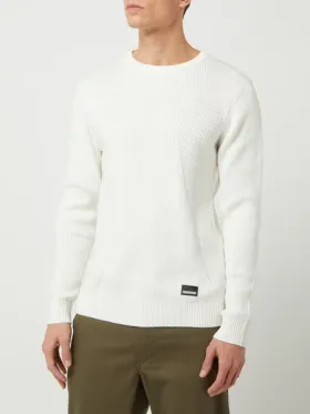 !Solid Sweter z bawełny model ‘Parlo’