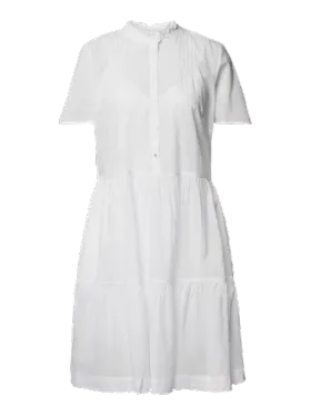 Tommy Hilfiger Sukienka koszulowa z krótkim rękawem z czystej bawełny