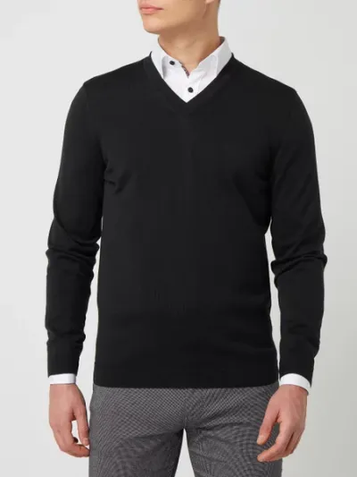 Boss BOSS Athleisurewear Sweter z żywą wełną model ‘Varono’