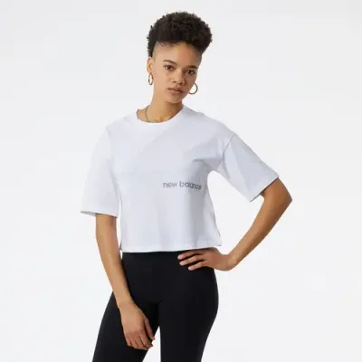 New Balance Koszulka damska New Balance WT23513WT – biała