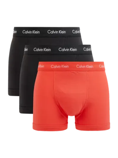Calvin Klein Calvin Klein Underwear Obcisłe bokserki o kroju Classic Fit w zestawie 3 szt.