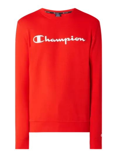 Champion CHAMPION Bluza o kroju comfort fit z nadrukiem z logo