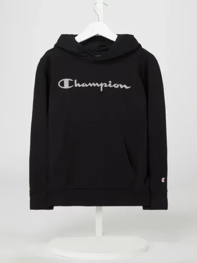 Champion CHAMPION Bluza z kapturem z nadrukiem z logo