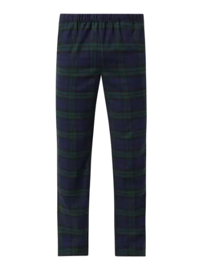 Christian Berg Men Spodnie od piżamy z flaneli