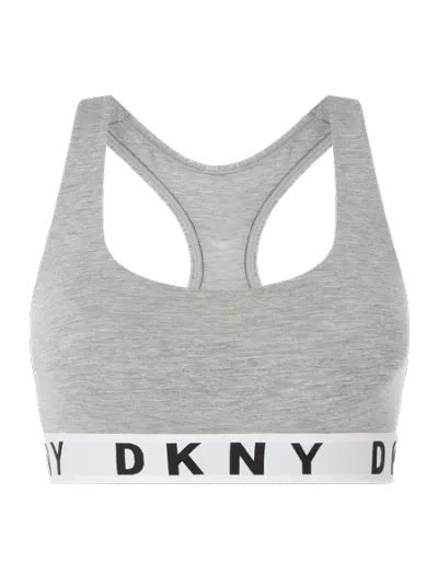 DKNY DKNY Stanik z mieszanki bawełny