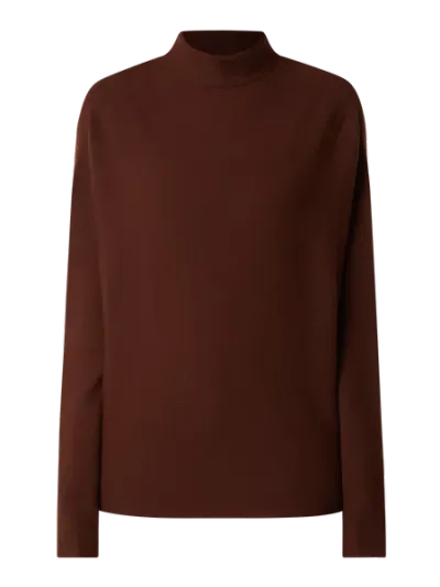 Drykorn Drykorn Sweter z wywijanym kołnierzem z żywej wełny model ‘Liora’