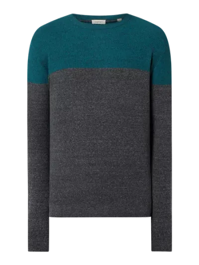 Esprit Esprit Sweter z bawełny ekologicznej