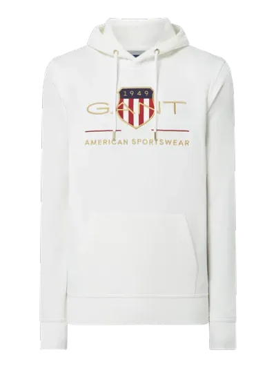 Gant Gant Bluza z kapturem i wyhaftowanym logo