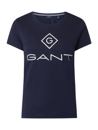 Gant Gant T-shirt z nadrukiem z logo