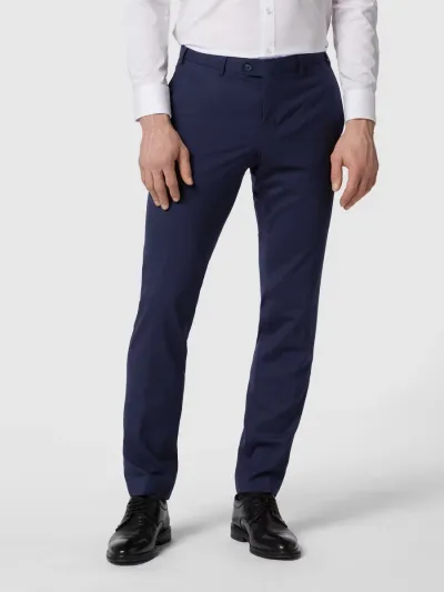 Hiltl Hiltl Spodnie materiałowe o kroju slim fit z dodatkiem streczu model ‘Tribet’