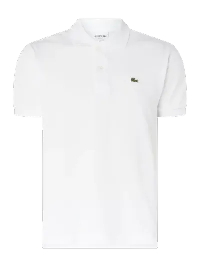 Lacoste Lacoste Koszulka polo o kroju classic fit z piki z wyhaftowanym logo