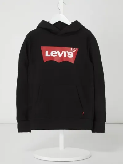 Levi's LEVIS KIDS Bluza z kapturem z nadrukiem z logo
