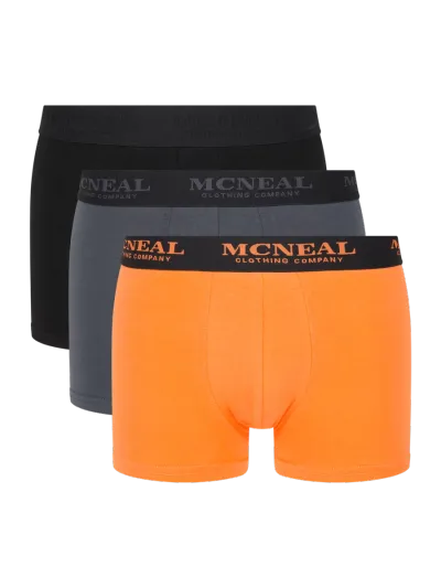 McNeal MCNEAL Obcisłe bokserki z dodatkiem streczu w zestawie 3 szt.