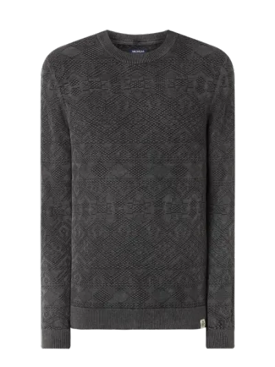 McNeal MCNEAL Sweter z bawełny model ‘Espan’