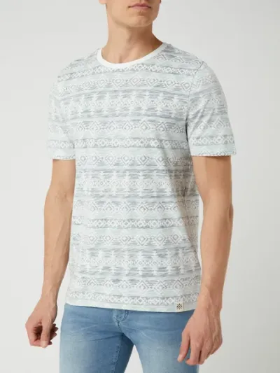 McNeal MCNEAL T-shirt z nadrukiem w stylu inside out model ‘Jango’