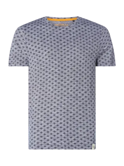 McNeal MCNEAL T-shirt z ornamentalnym wzorem model ‘Runa’