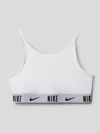 Nike Nike Stanik z elastycznym paskiem z logo