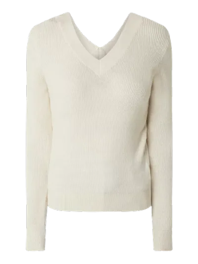 Only Only Sweter z prążkowaną fakturą model ‘Latia’