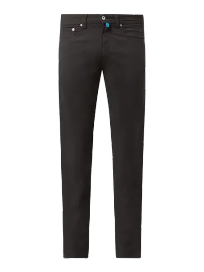 Pierre Cardin Pierre Cardin Spodnie o kroju tapered fit z dodatkiem streczu model ‘Lyon’ — ‘Futureflex’