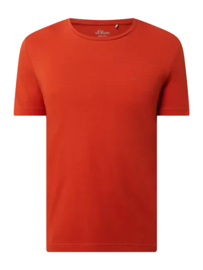 s.Olivier RED LABEL s.Oliver RED LABEL T-shirt z bawełny bio