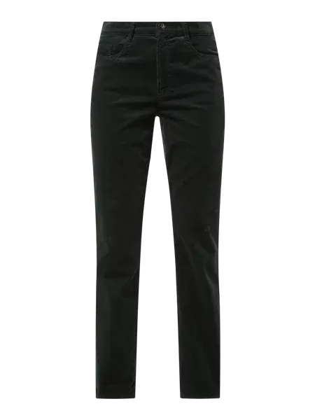 Brax Spodnie sztruksowe o kroju feminin fit z dodatkiem streczu model ‘Carola’
