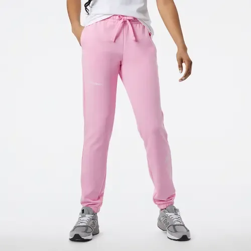 Spodnie damskie New Balance WP23508OTP – różowe