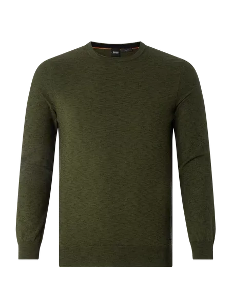 BOSS Casualwear Sweter z bawełny z raglanowymi rękawami model ‘Kamyoda’