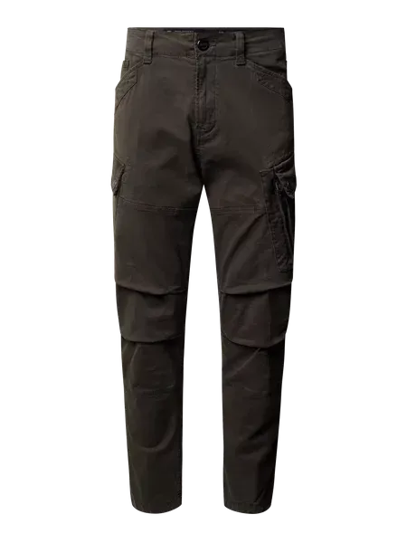 G-Star Raw Spodnie cargo o kroju straight fit z dodatkiem streczu model ‘Roxic’