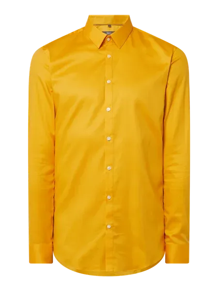 Jake*s Koszula biznesowa o kroju super slim fit z tkaniny Oxford