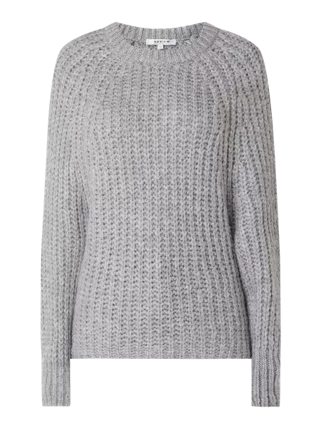 REVIEW Sweter z domieszką wełny