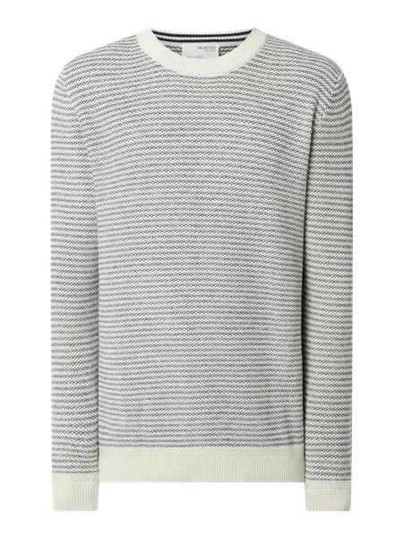 Selected Homme Sweter z bawełny ekologicznej model ‘Wesley’