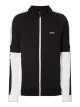 BOSS Athleisurewear Bluza rozpinana z nadrukami z logo model ‘Skaz’