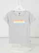 LEVIS KIDS T-shirt z logo i błyszczącym efektem