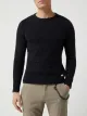 !Solid Sweter z bawełny model ‘Petur’
