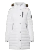 Superdry Płaszcz pikowany z odpinanym kapturem — watowany